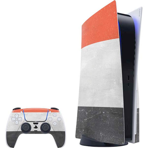 Yemen Flag Distressed PlayStation PS5 Skins